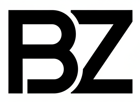BZ Black & White Logo